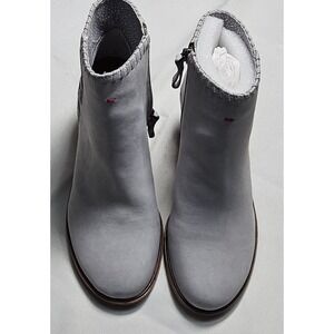 ED Ellen DeGeneres ED Susumu Gravel Garment Nubuck Ankle Boots Women's Size 6M‎